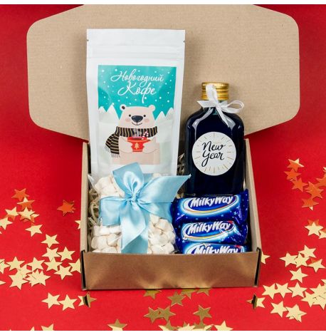 Новорічний подарунковий набір "Солодкий зимовий вечір"