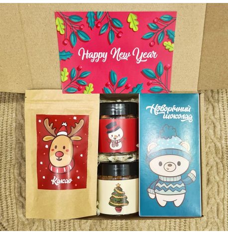 Новорічний подарунковий набір "Час какао"