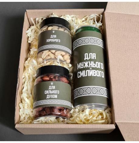 Подарунковий набір для чоловіка «Для сміливого» М