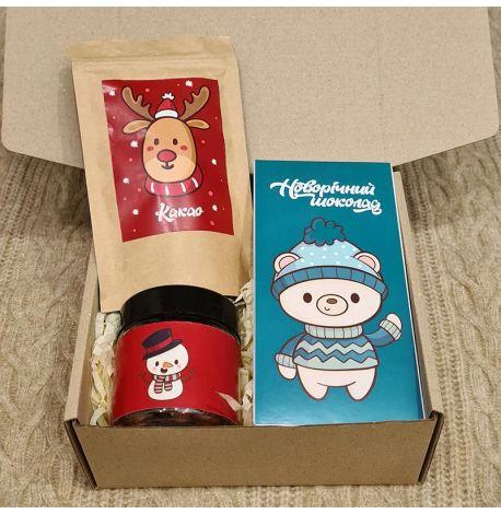 Новорічний подарунковий набір «Час какао» (S)
