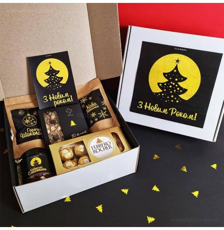 Новорічний подарунковий набір «Золотий рік»