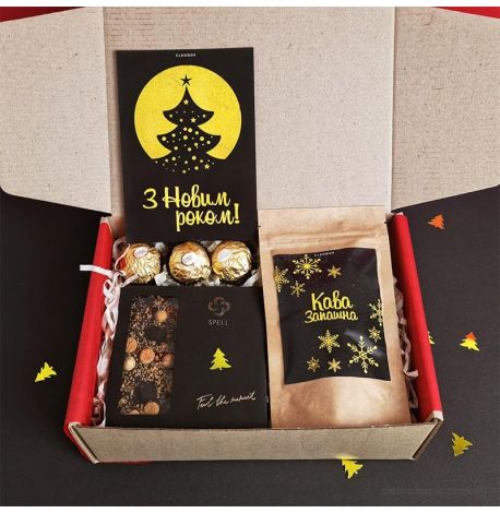 Новорічний подарунковий набір "Золотий рік" (M)