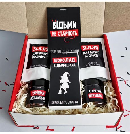 Подарунковий набір «Відьми не старіють» (без чашки)
