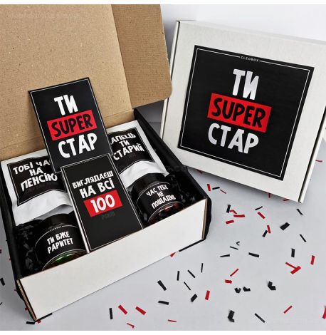 Подарунковий набір «Ти super стар» (без чашки)