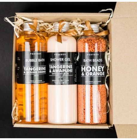 Подарочный набор Orange-Black