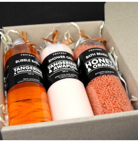 Подарочный набор Orange-Black