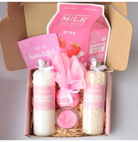 Подарунковий набір "Рожевий кокос"