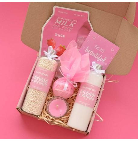 Подарунковий набір "Рожевий кокос"