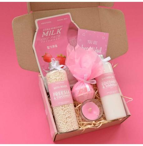 Подарунковий набір "Рожевий кокос"