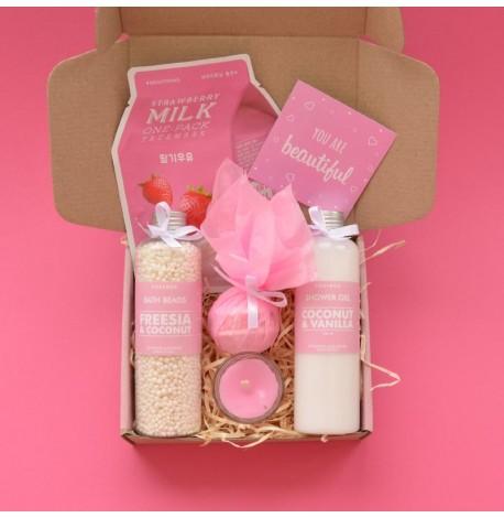 Подарунковий набір "Рожевий кокос"