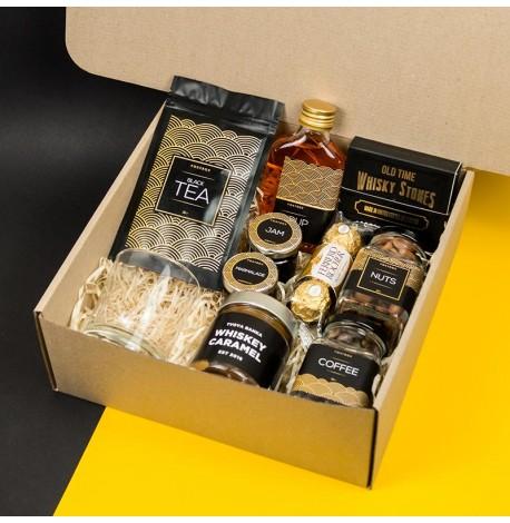 Подарунковий набір для чоловіків Black-Gold L