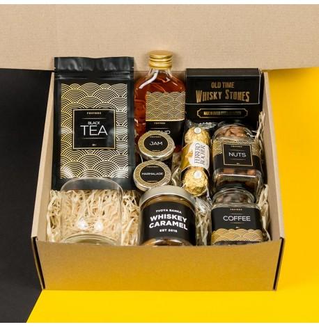 Подарунковий набір для чоловіків Black-Gold L