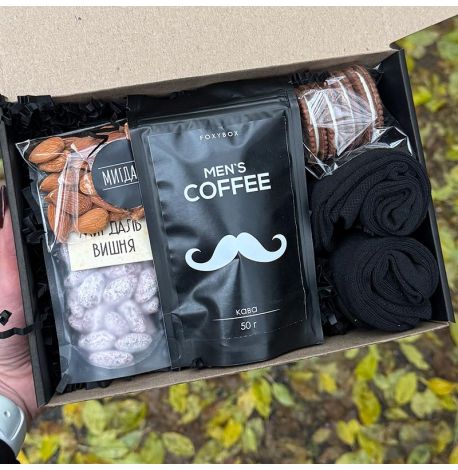 Подарунковий набір для чоловіків Black Men Box