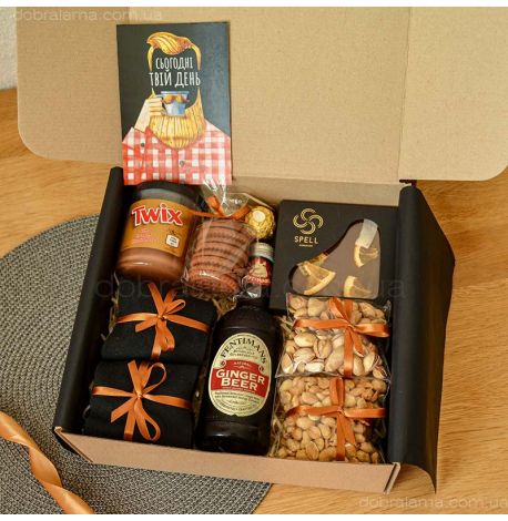 Подарунковий набір для чоловіків "Приємний презент"