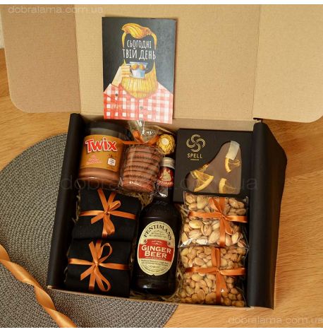 Подарунковий набір для чоловіків "Приємний презент"