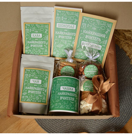 Подарунковий набір "Найкращому вчителю №4"