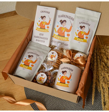 Подарунковий набір "Найкращому вчителю №5"