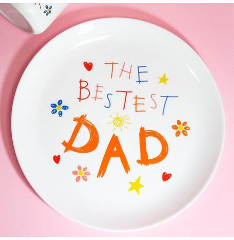 Тарілка The bestest dad