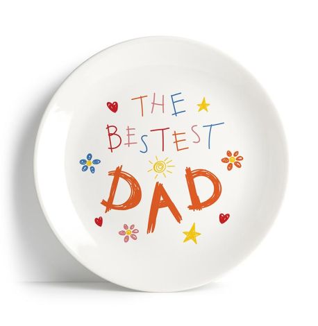 Тарілка The bestest dad