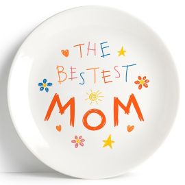Тарілка The bestest mom