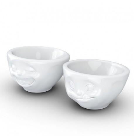 Набор 2-х пиал Tassen Laughing&Tasty (100 мл), фарфор