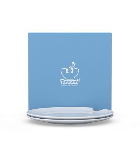 Набор 2-х обеденных тарелок Tassen (28 см), фарфор