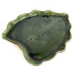 Тарелка-листок «Лопух» (зеленая)