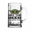 Пивний келих May the beer be with you (500 мл)