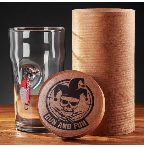 Бокал для пива с блесной