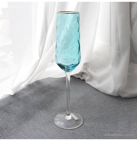 Бокал для шампанского Blue Wave (550 мл)