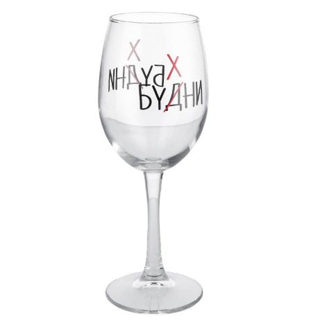 Бокал для вина "Бухни" (360 мл)