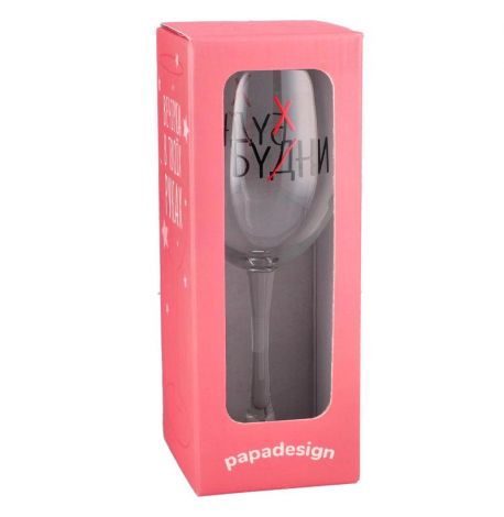 Бокал для вина "Бухни" (360 мл)