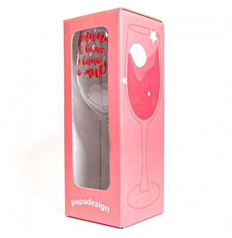 Бокал для вина "Истина в вине" (360 мл)