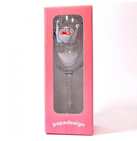 Бокал для вина "Не ной" (360 мл)