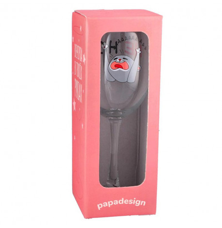 Бокал для вина "Не ной" (360 мл)