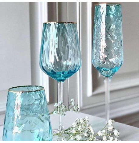 Бокал для шампанского Blue Wave (550 мл)