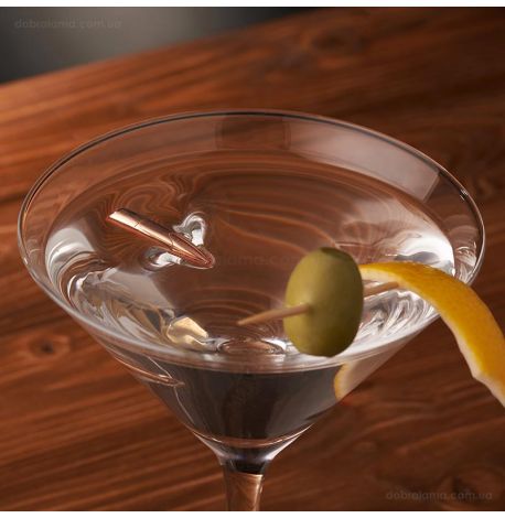 Бокал для мартини с пулей 7.62 мм