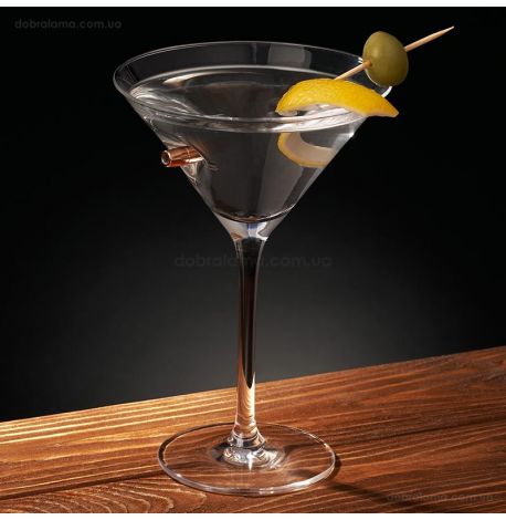 Бокал для мартини с пулей 7.62 мм