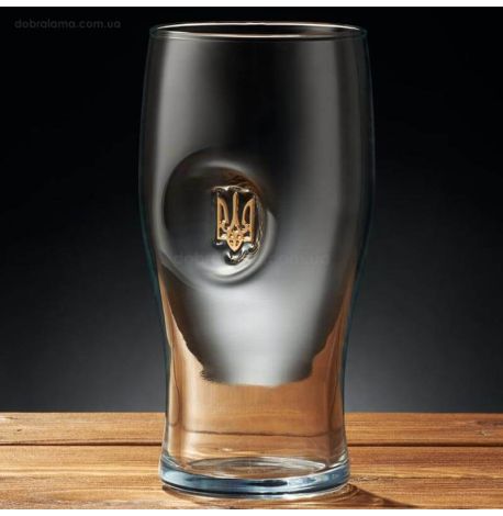 Бокал для пива с трезубцем