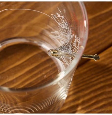 Бокал для пива с ракетой «Нептун»