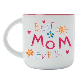 Чашка Best mom ever (350 мл)