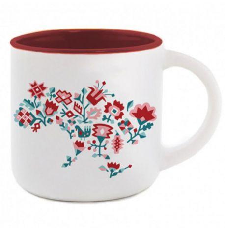 Кружка «Карта України» (350 мл) 