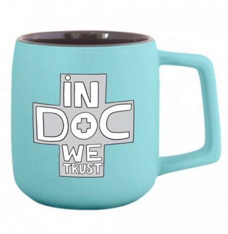 Кружка In doc we trust (420 мл)