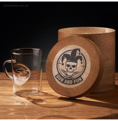 Стеклянная чашка с самолетом Airbus A320 (250 мл)