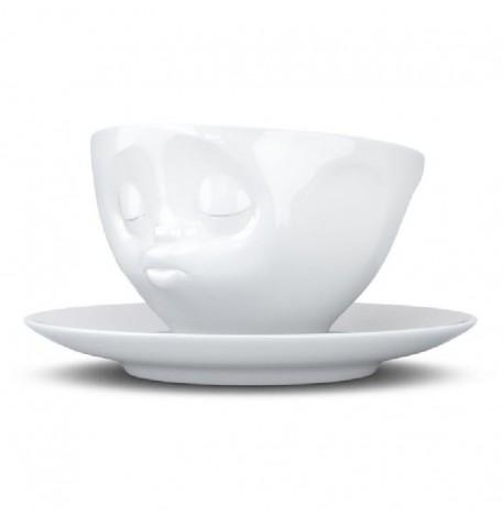Чашка с блюдцем Tassen Kissing (200 мл) фарфоровая