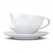 Чашка с блюдцем Tassen Kissing (200 мл) фарфоровая