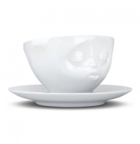 Чашка с блюдцем Tassen Kissing (200 мл) фарфоровая