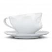 Чашка с блюдцем Tassen Kissing (200 мл) фарфоровая