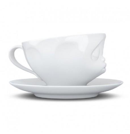 Чашка с блюдцем Tassen Kissing (200 мл) фарфоровая