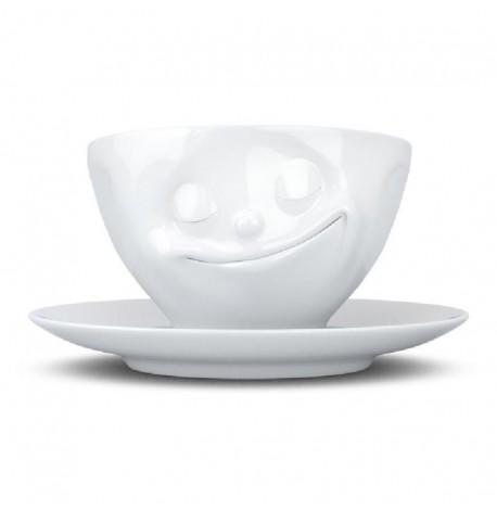 Чашка з блюдцем Tassen Happy (200 мл) порцелянова